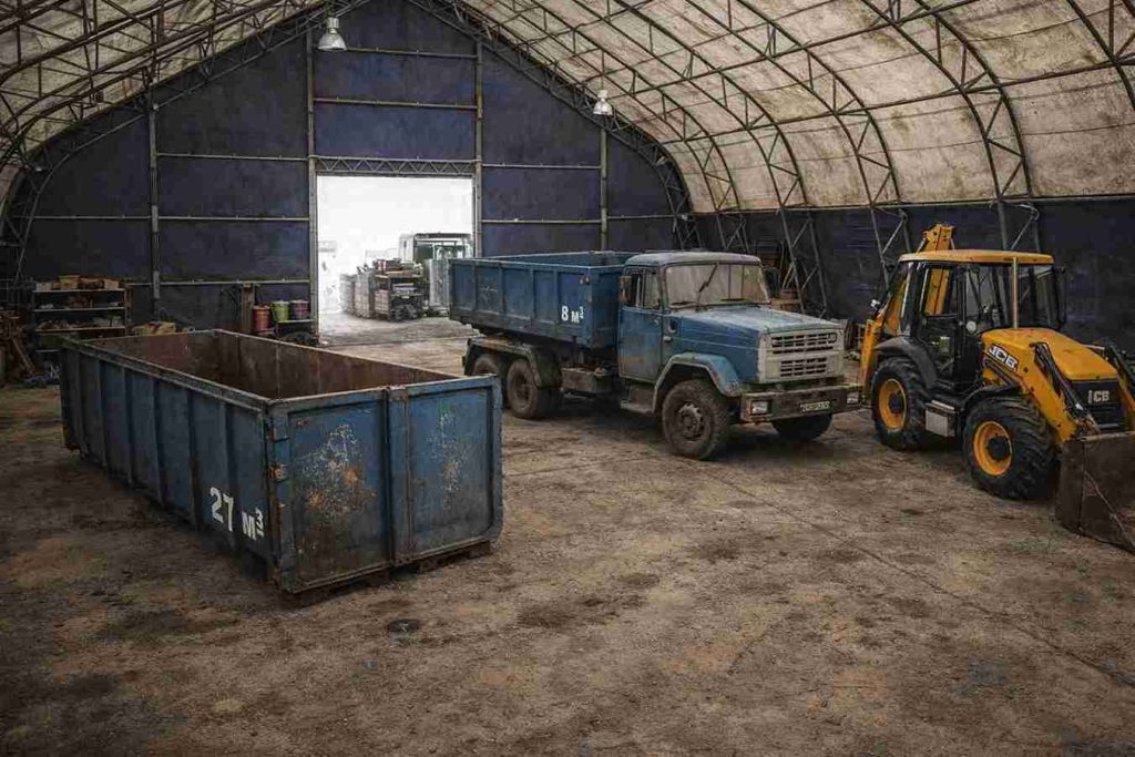 Вывоз мусора с погрузкой